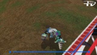 とある魔術の電脳戦機　アファームドS vs ドルドレイ　踏み潰そうとしてくる巨大ドルドレイから必死で逃げてみた！