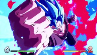 ドラゴンボール ファイターズ　世界１位ベジット使い１７号　VS最強悟空軍団　ブルー界王拳フィニッシュ