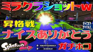 【スプラトゥーン2】くそ筆使いが4Kスコープで挑むホコS昇格戦