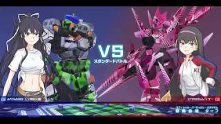 【プレマ】サイファー（あんちゃん）vs コマンダー　とある魔術の電脳戦機