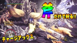 【MHW】チャージアックス 縛りプレイ ネルギガンテを斧だけで狩る モンスターハンターワールド