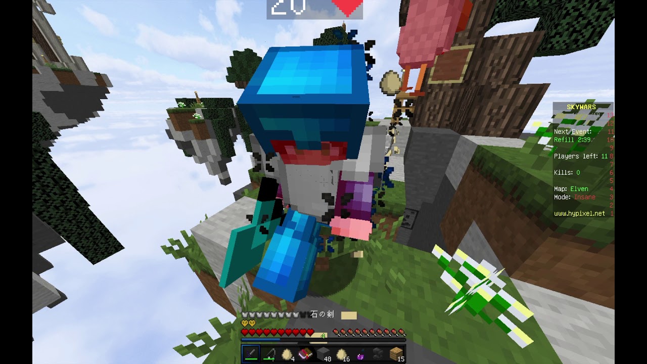 マインクラフト：スカイウォーズpart8　「テンション高め」