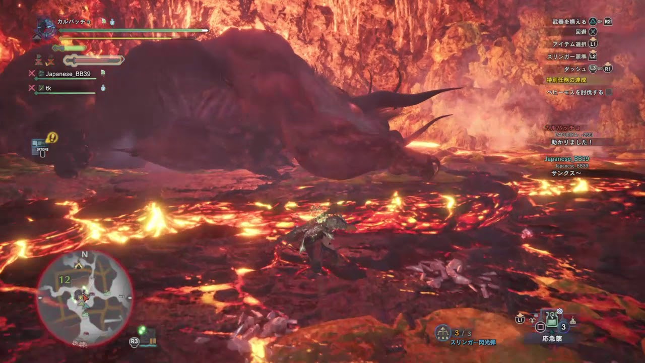 モンスターハンターワールド　べひー