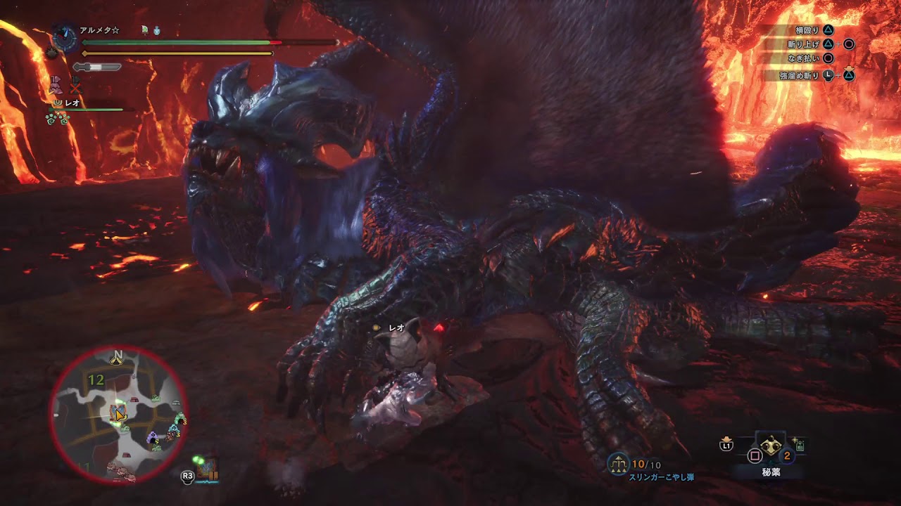 モンスターハンター：ワールド_歴戦王ナナ　大剣猫あり装衣ありソロ