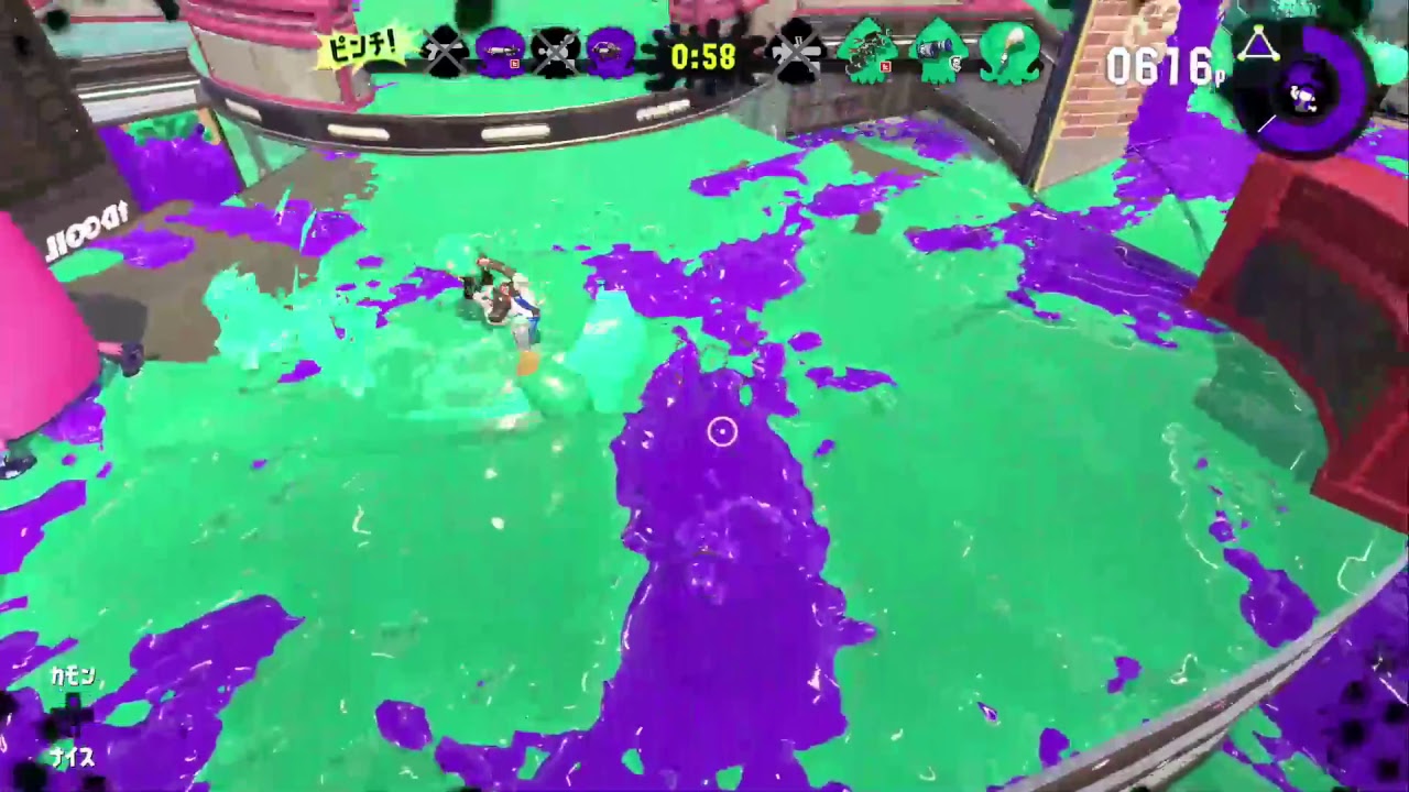 スプラトゥーン2実況プレイその7　プライムシューターベッチューで10連戦！！