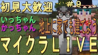 マインクラフト　ＬＩＶＥ  Minecraft   いっちゃん　かっちゃんの出番です　＃9