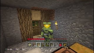 ぐだぐだマインクラフト  仮拠点つくる