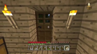 ［マインクラフト］洞窟探検からの農場作り！マイクラ初心者と行く！