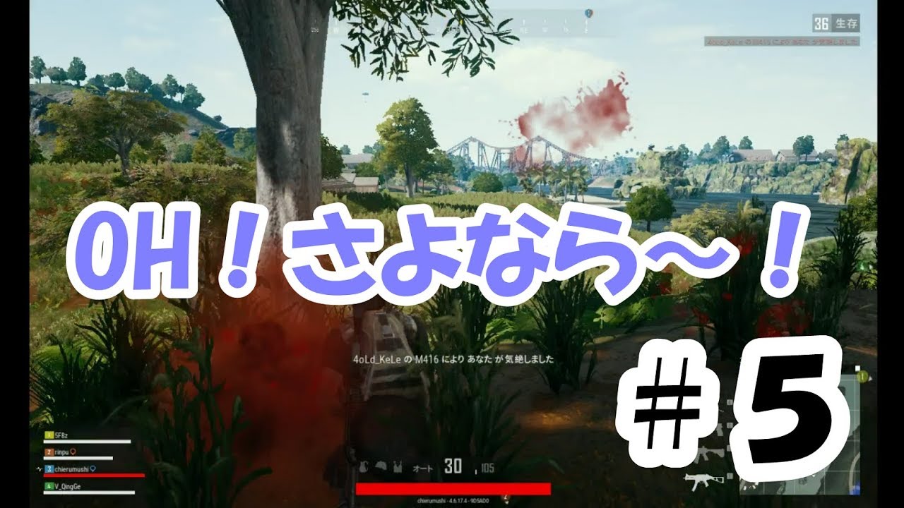#5【FPS初心者女のポンコツ成長日記】PUBG 実況
