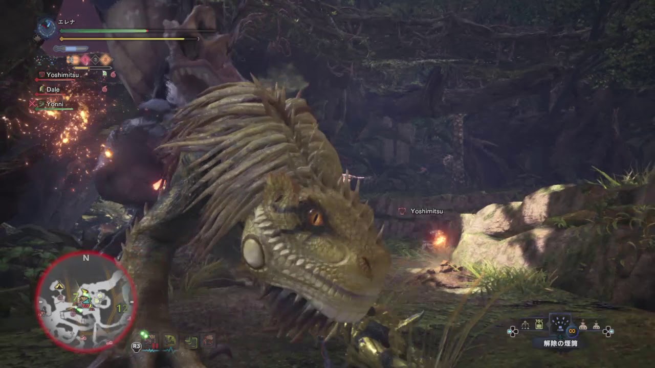 モンスターハンター：ワールド_操虫棍練習