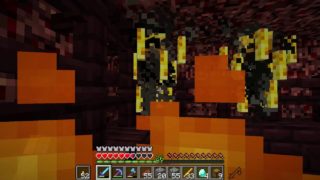 ダラダラマインクラフト　part1 -ネザー要塞へ-