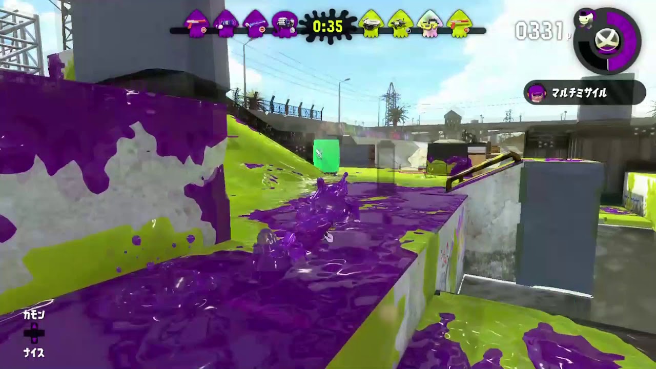 スプラトゥーン２　チャージャー＆ボム　2回目