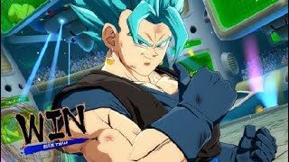 ドラゴンボール ファイターズ　世界１位悟空（黒髪）　VSブラックベジット　メテオ超必殺技コンボの応酬