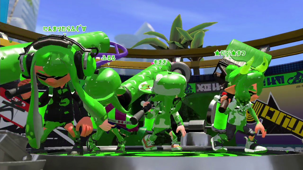 【スプラトゥーン2】2018/10/15_ガチエリア_スシコラ