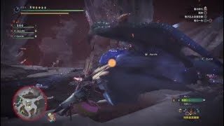 モンスターハンターワールド　ロスト(Horizon Zero Dawn)でプレイ50　「青は愛より出でて愛より熱し」歴戦王ナナ・テスカトリを野良マルチで討伐