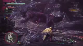 MHW ベヒーモス 太刀 フレ野良