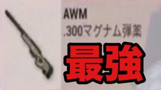 【PUBGモバイル】AWMって文字見るだけでカッコイイよね【実況】