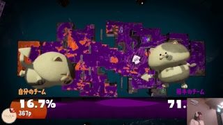 生誕祭のなぎさがswitchでスプラトゥーン２を配信【音量注意♬】