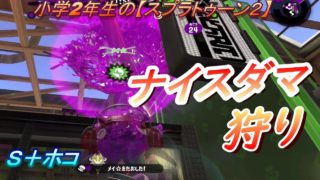 小学生の【スプラトゥーン２】初ナイスダマ狩り　Ｓ＋ホコ・アンチョビ　マニュコラ　りゅうのすけGame