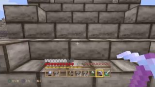 [PS4版 マインクラフト 実況]城建設中ですよ！＃11