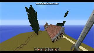 マインクラフト実況　進撃の巨人シガンシナ区を立体起動で遊んでみた