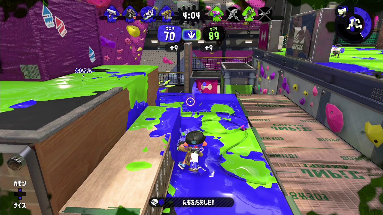 【Xフジツボエリア】時間を稼げ【スプラトゥーン2】