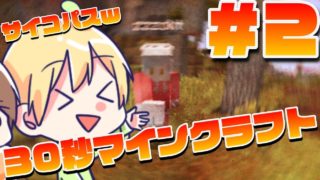 【非協力実況】３０秒マインクラフト #2