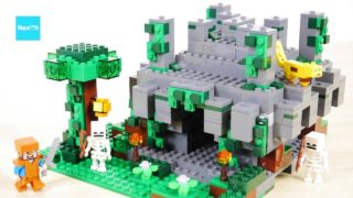 レゴ マインクラフト ジャングルの寺院 21132 セット説明 4:19～ ／ LEGO Minecraft The Jungle Temple