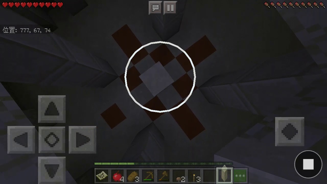 マインクラフト#2　村の近くのピラミッドをみつけて、チェストの中身を見た