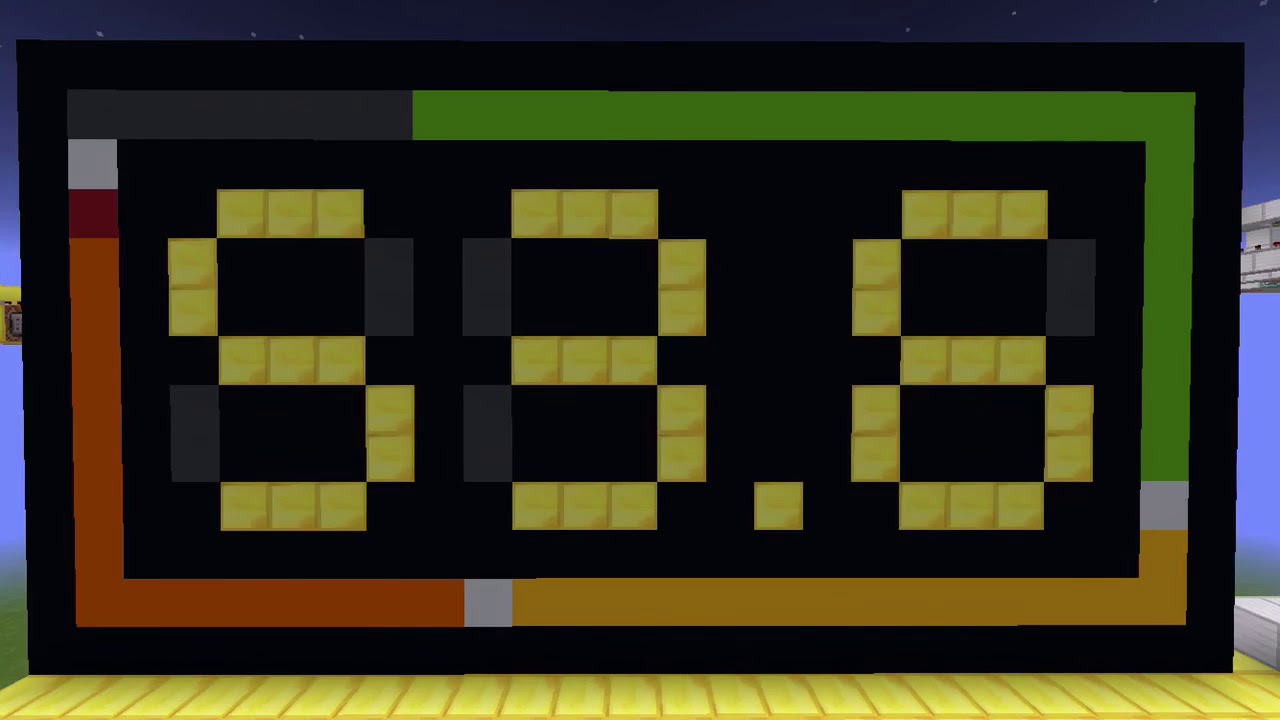 マインクラフト1分タイマー