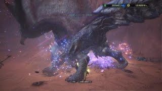 モンスターハンター：ワールド_歴戦ナナ、野良マルチ（太刀）。