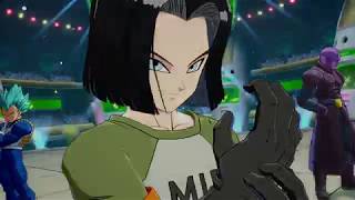 ドラゴンボール ファイターズ　世界ランキング１位ベジータ（黒髪）VSハイスピード１７号　レベル高すぎ…