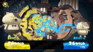 【スプラトゥーン2】S+底辺のガチエリア　3日目