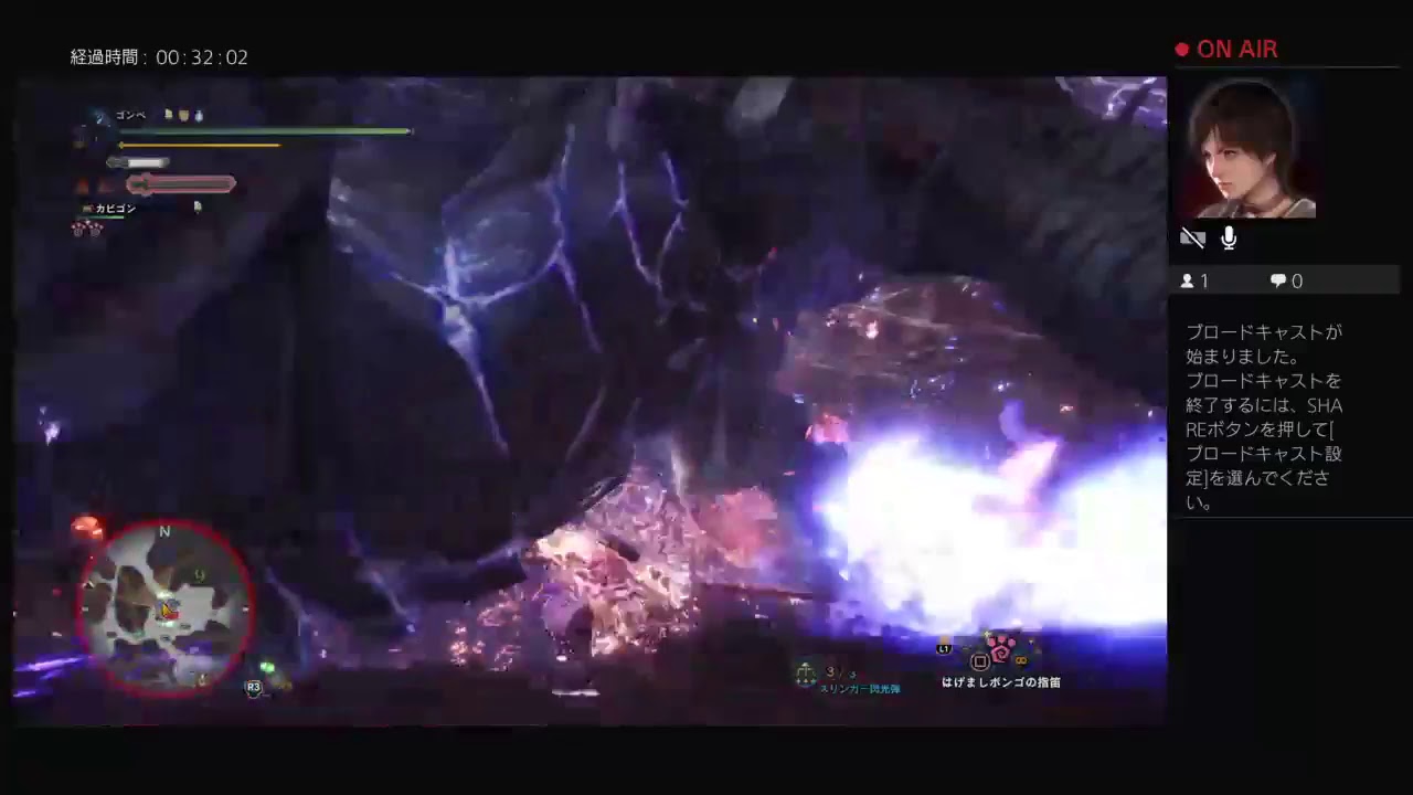 MHW　モンスターハンターワールド　ナナ超苦手ハンターが歴戦王のために練習