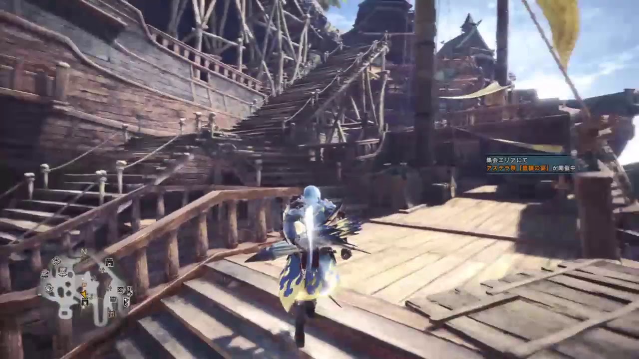 モンスターハンターワールドの生放送