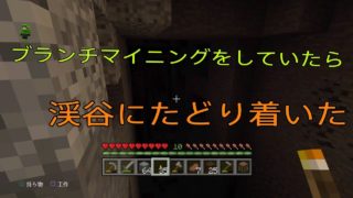 #マインクラフト 今回はブランチマイニングをします！！！鉄がいっぱい...! ライチクラフト動画編その1