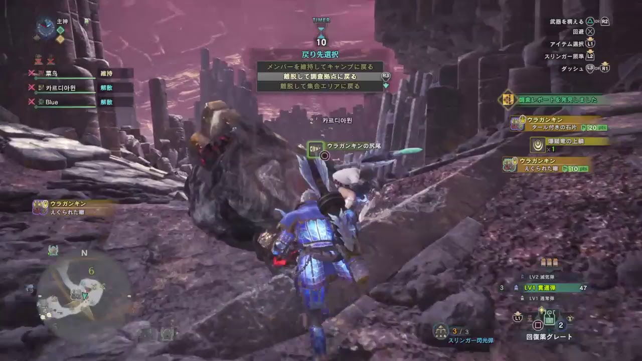 モンスターハンターワールド、今日も歴戦たくさん回す！