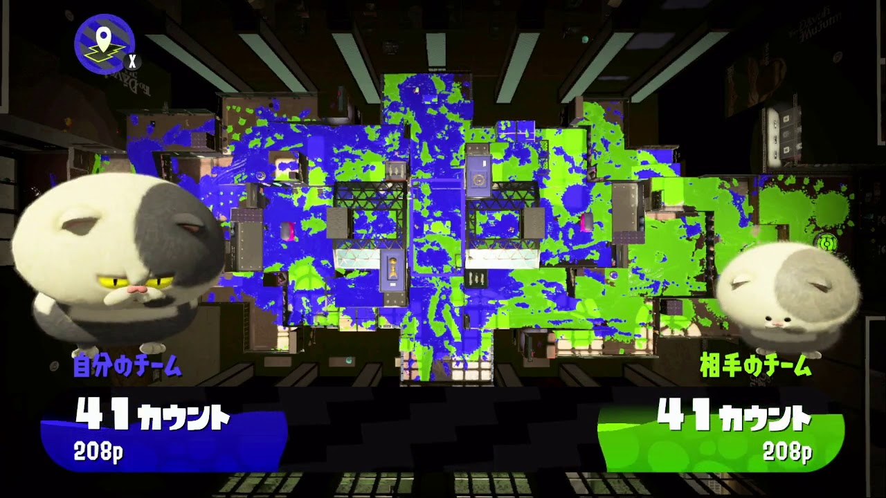 【スプラトゥーン２】日向稚夏杯！１回戦４試合目　血に飢えた810ＶＳ