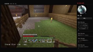 かつの寝る前にマインクラフト