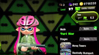 Turf War on Moray Towers and Blackbelly Skatepark - Splatoon 2 (スプラトゥーン2)