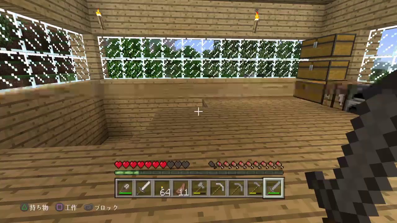 ＃2［マインクラフト］おっさん初めてのマイクラに挑む！