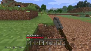 【マインクラフトPS4】#2　難易度ハードでサバイバル！眠たくなるやーつ