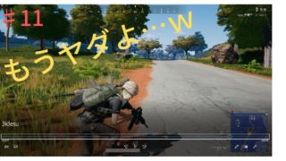 【PUBG】ド素人がドン勝を目指す実況プレイ♯11　もうこのゲームやだよ…ｗ