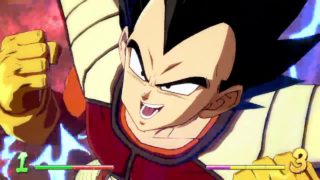 ドラゴンボール ファイターズ　最強クリスG　VSスーパーサイヤ人ブルーチーム　　ベジータ（黒髪）ループコンボVSファイナルフラッシュ