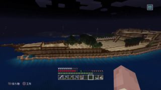 いずみのライブ「マインクラフトPS4」＠サバイバル建設　まったりながら見推奨ライブ　船作り編　食堂とか　朝マイクラ