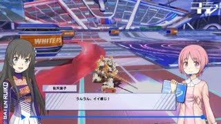 とある魔術の電脳戦機　アファームドS vs テムジン　そげぶをバットで打ち返してみた！