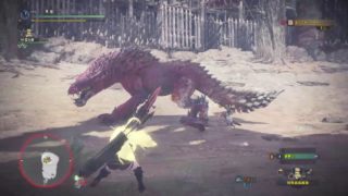 モンスターハンター：ワールド_豆シバの下手くそプレイ #4 オドガロン