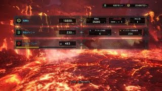 クロのモンスターハンター：ワールド　ベヒーモス　太刀