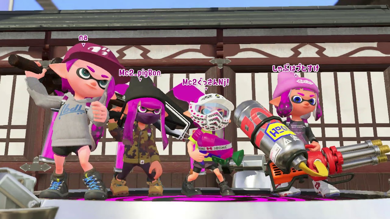 【プライベートマッチ　part201】昭和イカ杯　練習part2【スプラトゥーン２】