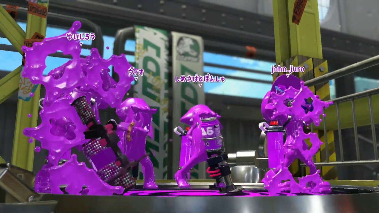 [スプラトゥーン2]S+だけど味方が回線落ちしても諦めない！